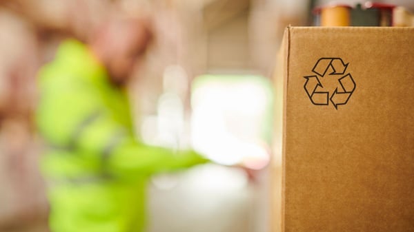 Eco-Friendly Packaging in warehouse
